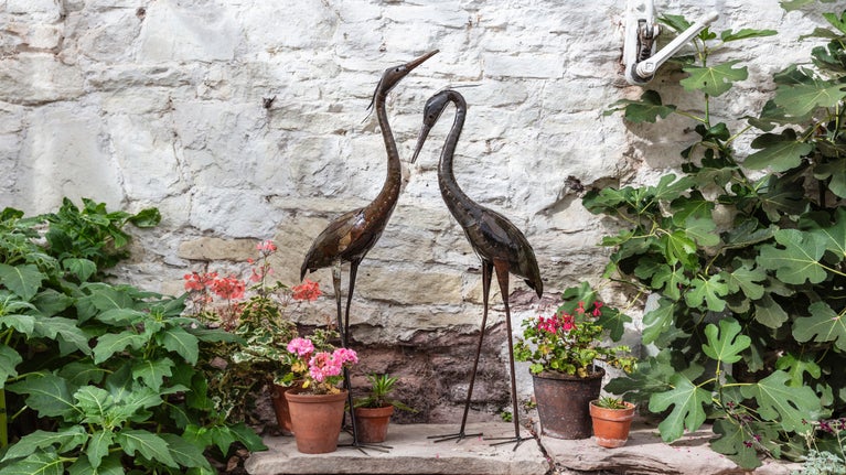 Bird ornaments for the garden from the Spring/Summer 2025 collection